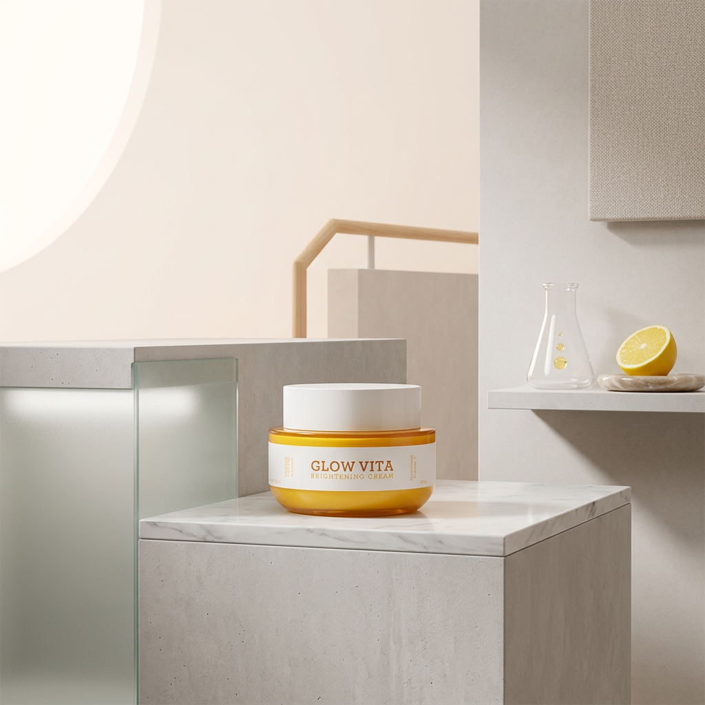 TENZERO - Glow Vita Brightening Cream - Rozjasňující pleťový krém s vitamíny Glow Vita - 100 g
