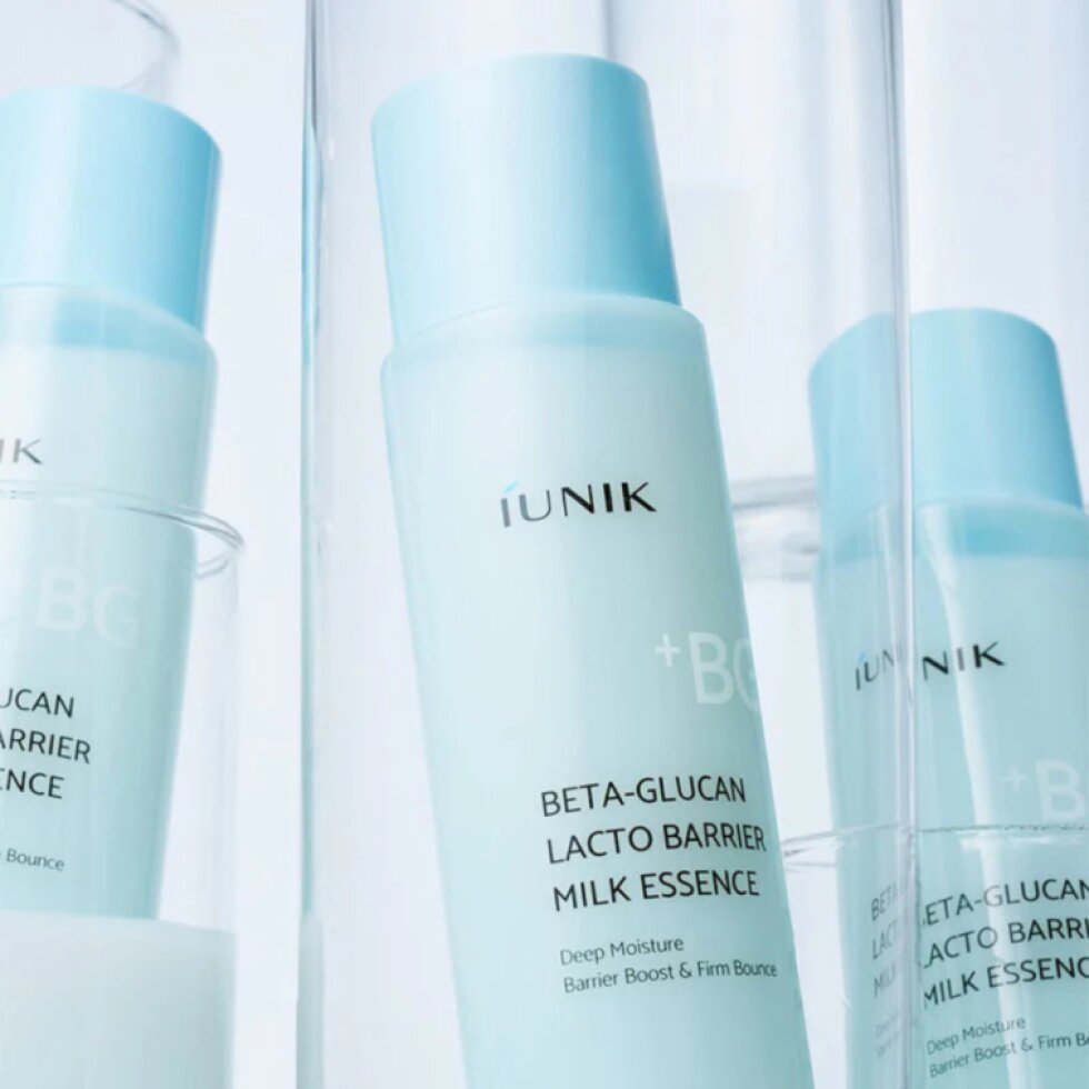 iUNIK - Beta-Glucan Lacto Barrier Milk Essence - Vyživující mléčná esence s beta-glukanem, fermenty a ceramidy - 150 ml