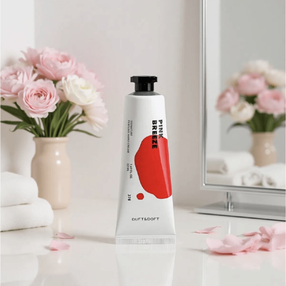 DUFT & DOFT - Signature Perfume Hand Cream Pink Breeze - Parfémovaný krém na ruce Pink Breeze - 50 ml