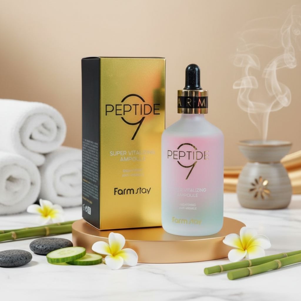 Farm Stay - Peptide 9 Super Vitalizing Ampoule - Ampulové sérum s peptidy - 100 ml