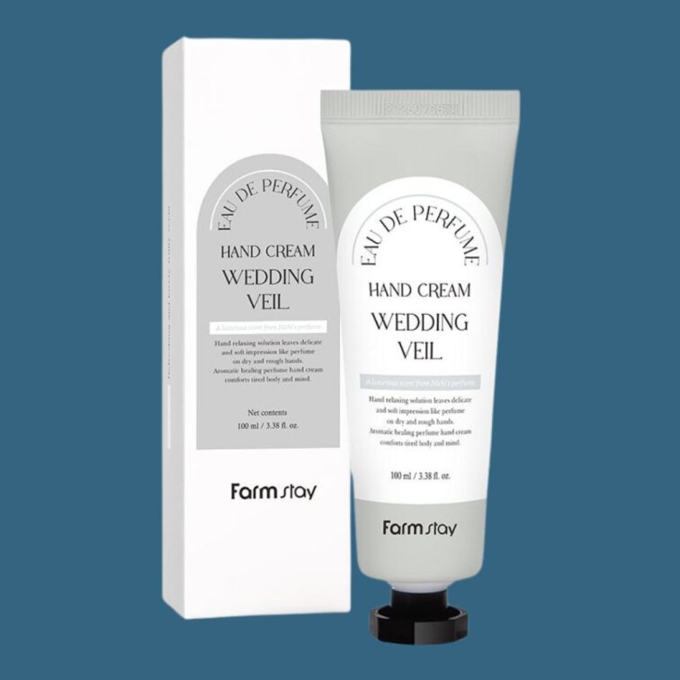 Farm Stay - Eau De Parfume Hand Cream Wedding Veil - Parfemovaný krém na ruce s jemnou vůní květin - 100 ml