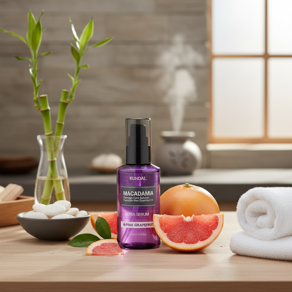 Kundal Hair Serum - Regenerační vlasové sérum s vůní PINK GRAPEFRUIT - 100 ml