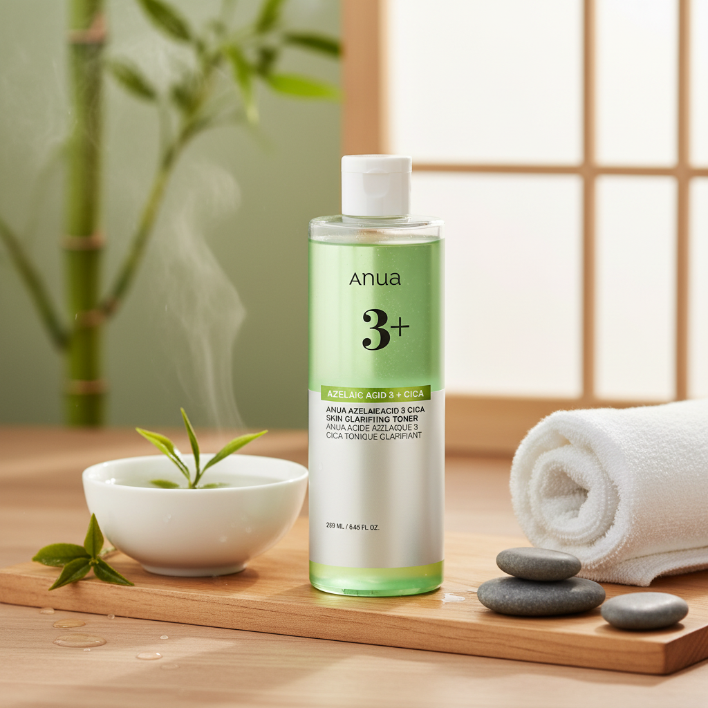 ANUA - Azelaic Acid 3 Cica Skin Clarifying Toner - Toner na čištění pleti s 3% azelainovou kyselinou a Cica - 250 ml