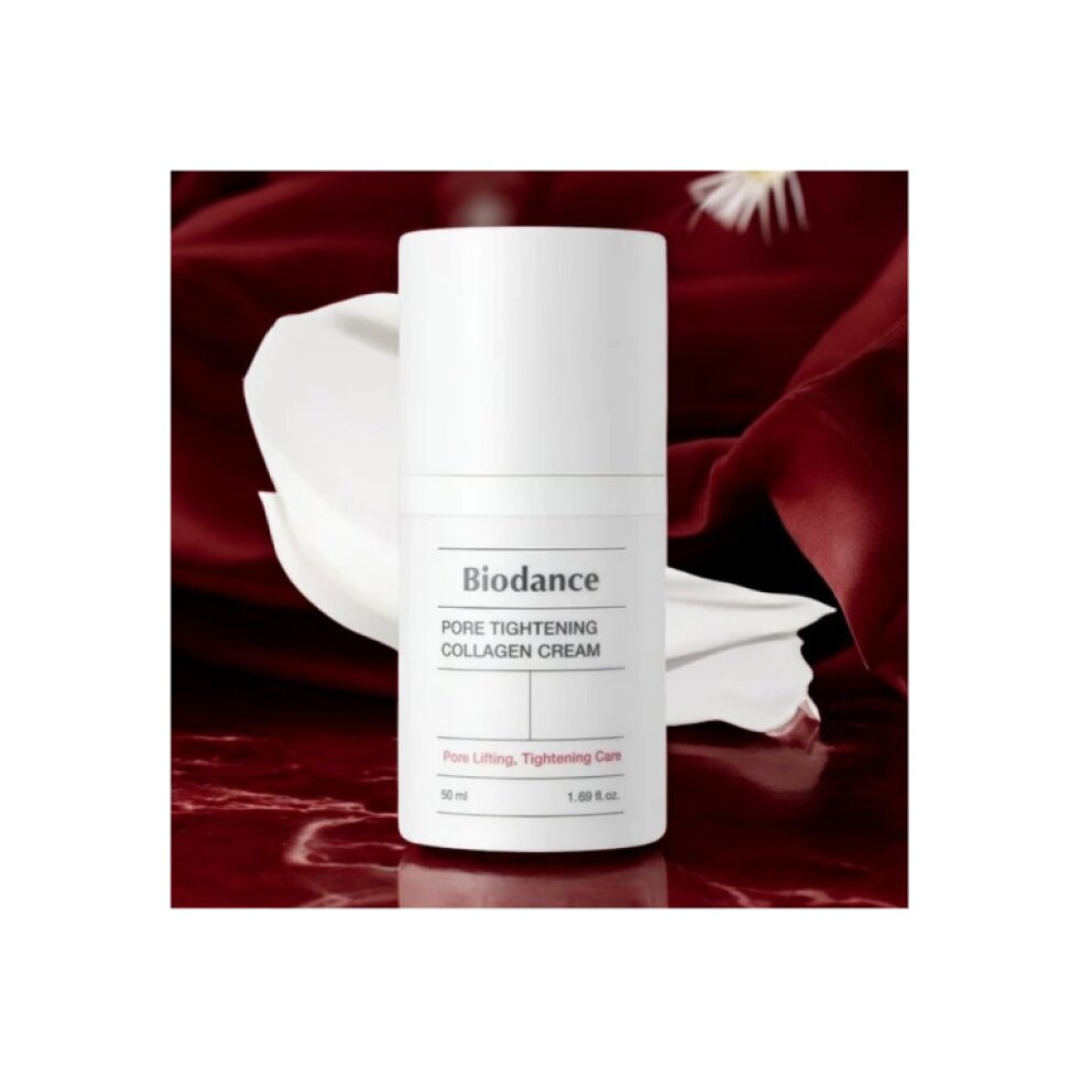 BIODANCE - Pore Tightening Collagen Cream - Zpevňující kolagenový krém pro redukci rozšířených pórů - 50 ml