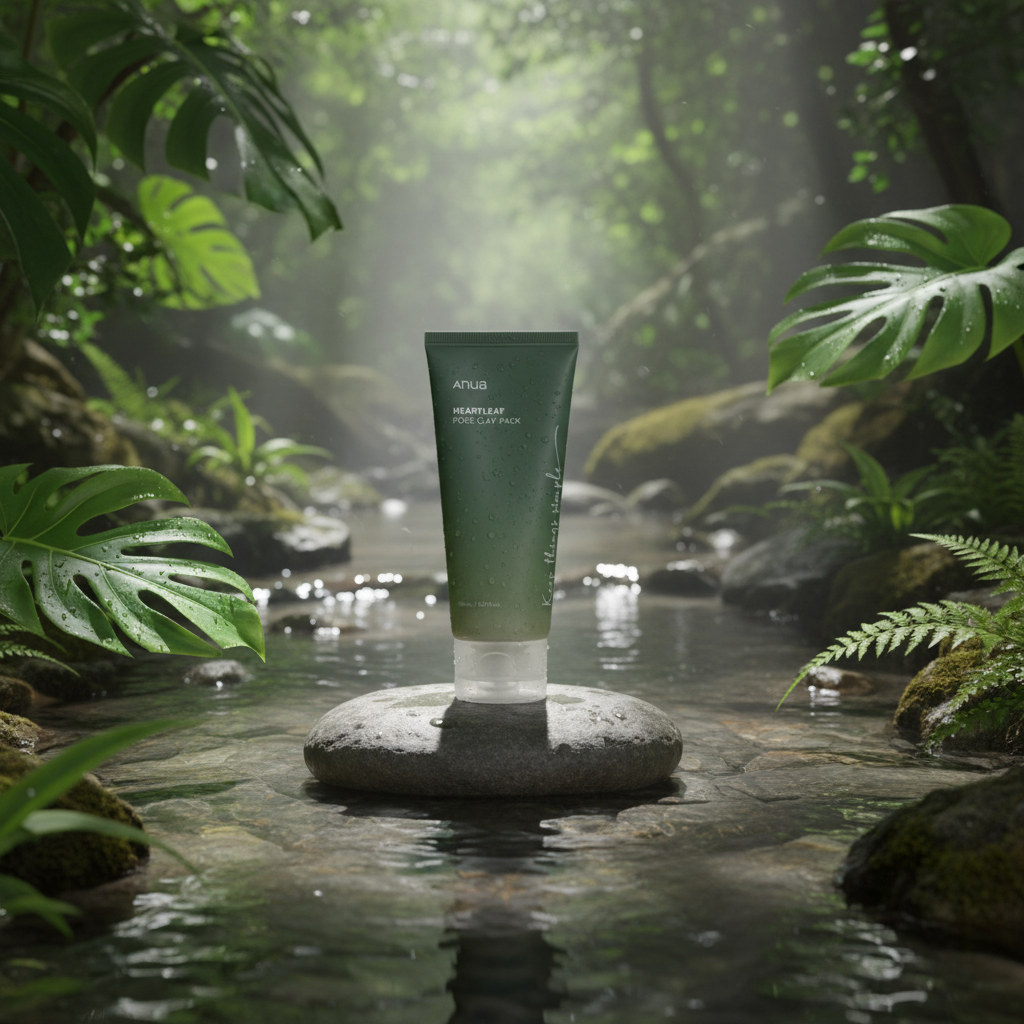 ANUA - Heartleaf Pore Clay Pack - Jílová maska na póry - 100 ml