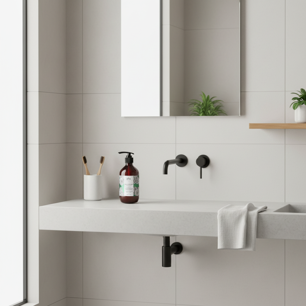 PLU - Scrub Wash Lime Grape - Peelingový sprchový gel s limetkou a hroznem - 500 ml