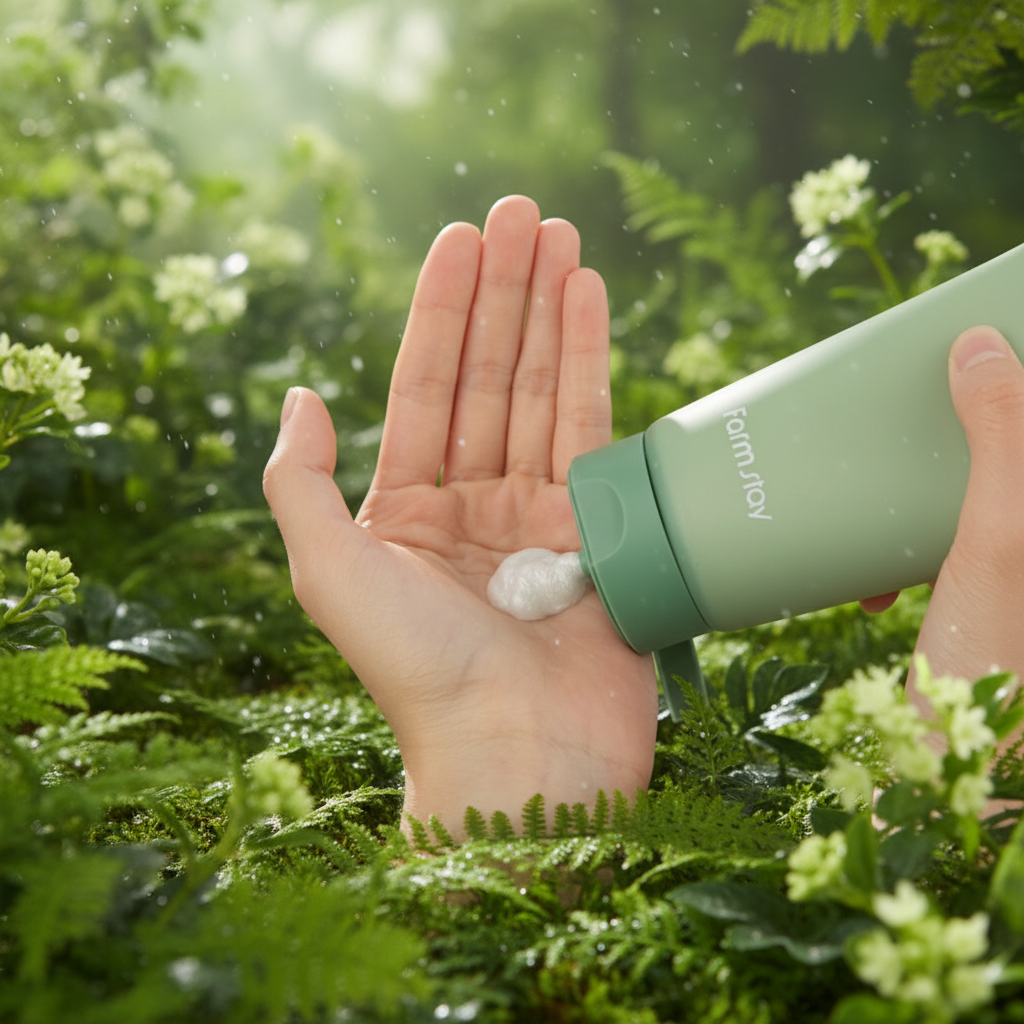 Farm Stay - Tea Tree Biome Low PH Calming Cleanser - Tea Tree zklidňující cleanser s nízkým pH - 180 ml