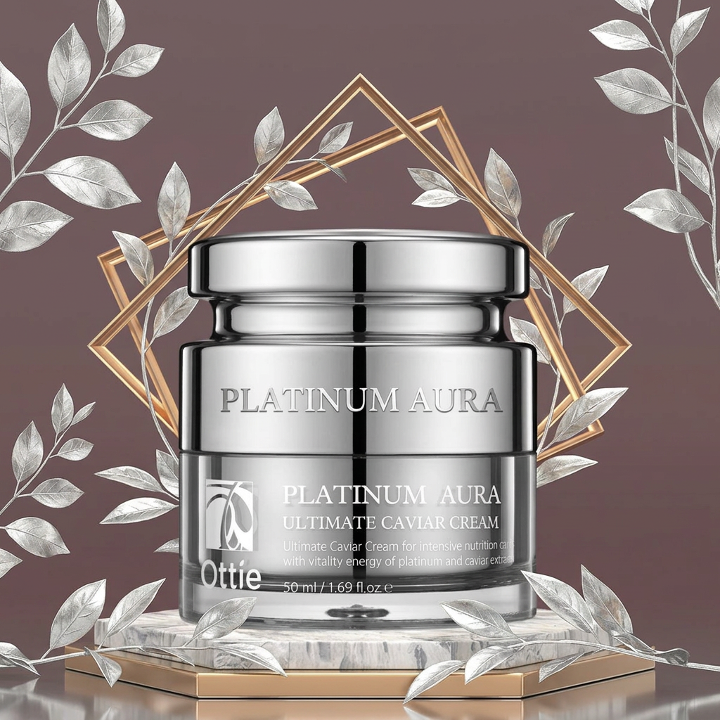 OTTIE - Platinum Aura Ultimate Capsule Cream - Prémiový platinový krém s kapsličkami - 5 ml
