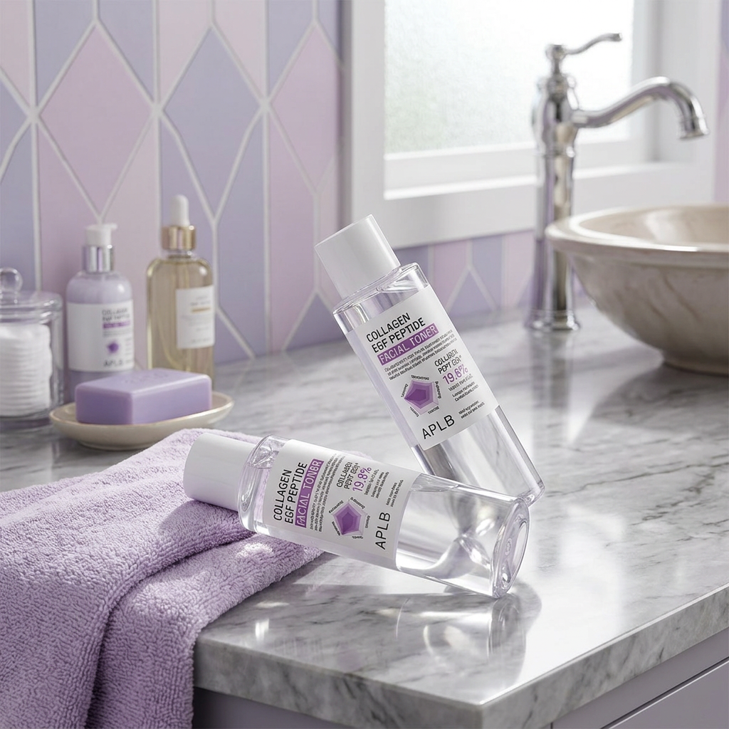 APLB - Collagen EGF Peptide Facial Toner - Zpevňující, hydratační toner s peptidy a kolagenem - 160 ml