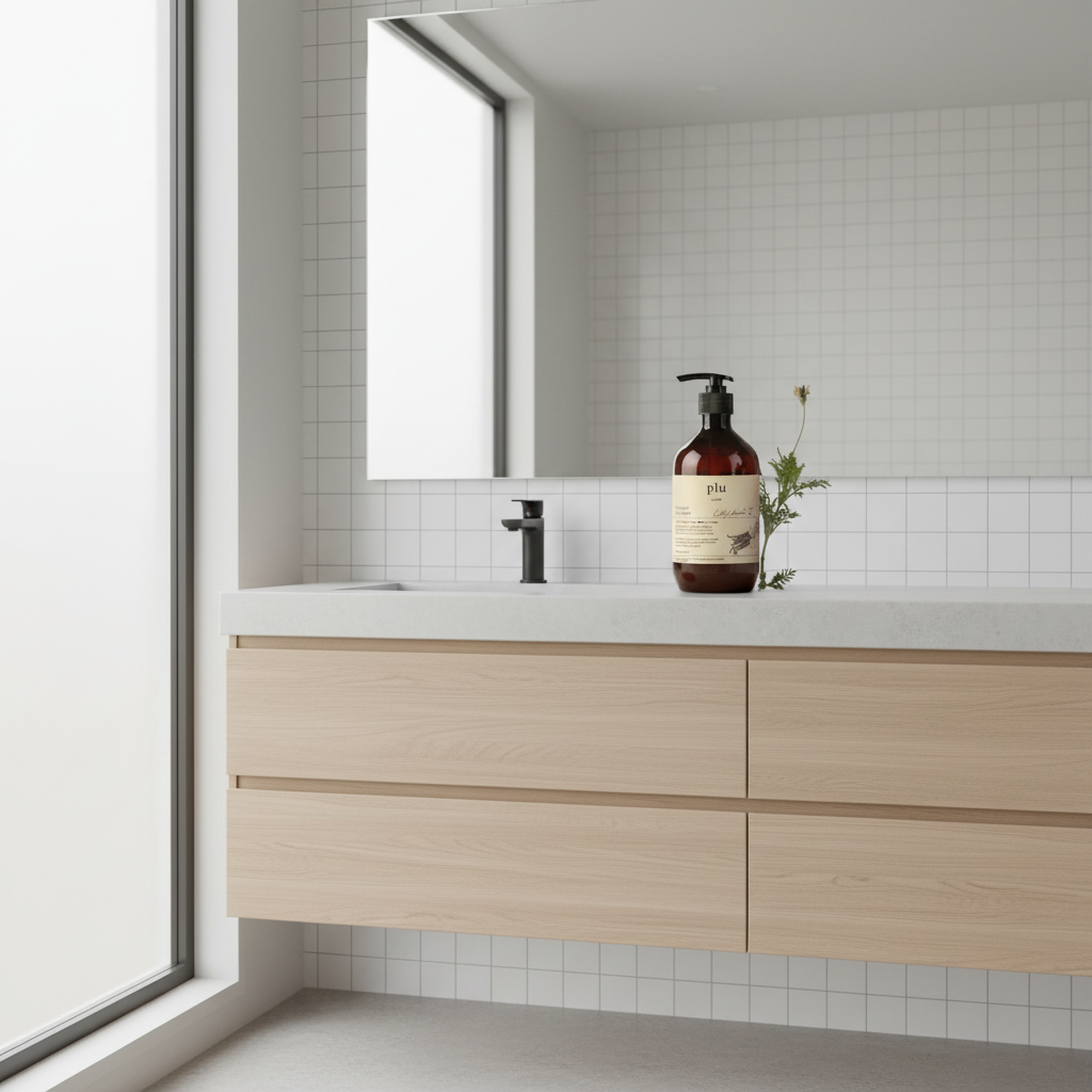 PLU - Aroma Body Wash Lily Vanilla - Aromatický sprchový gel s lilií a vanilkou - 500 ml