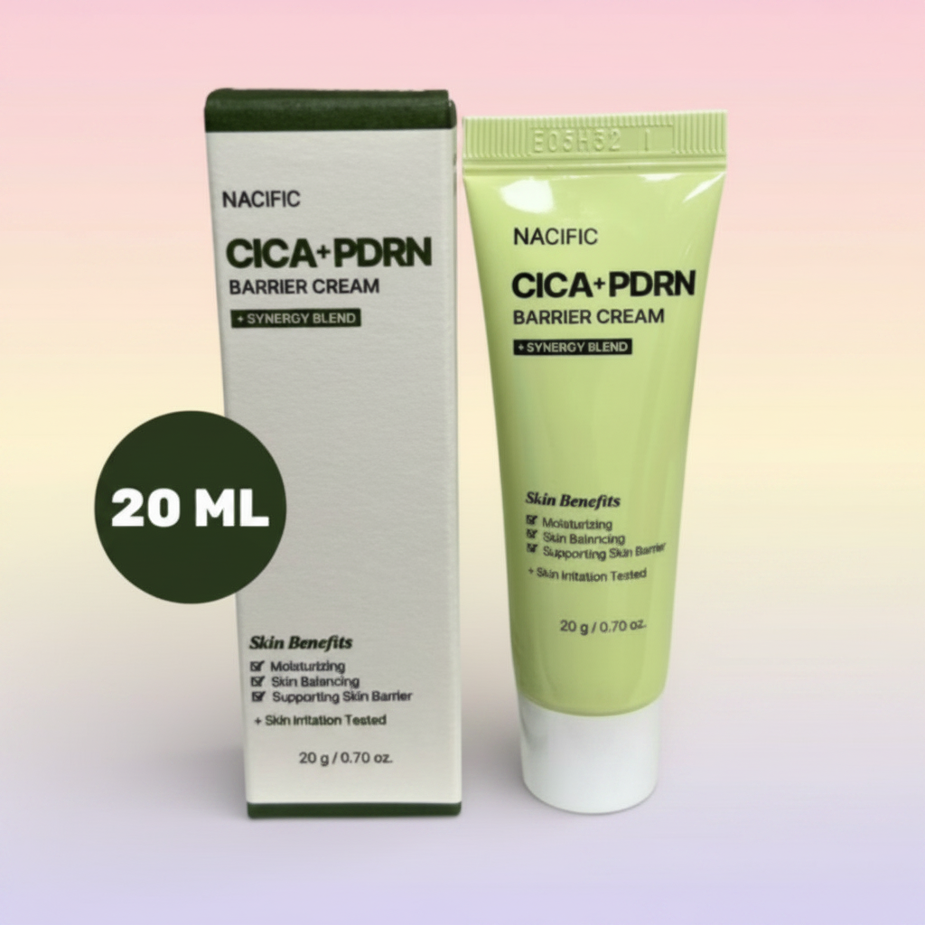 NACIFIC - Cica PDRN Barrier Cream - Regenerační krém s Cica a PDRN pro posílení kožní bariéry - 20 g