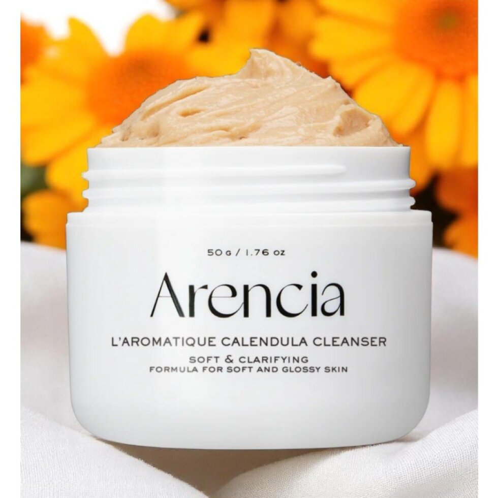 ARENCIA - Calendula Rice Mochi Cleanser - Čisticí balzám s měsíčkem lékařským 3v1 - 120 ml