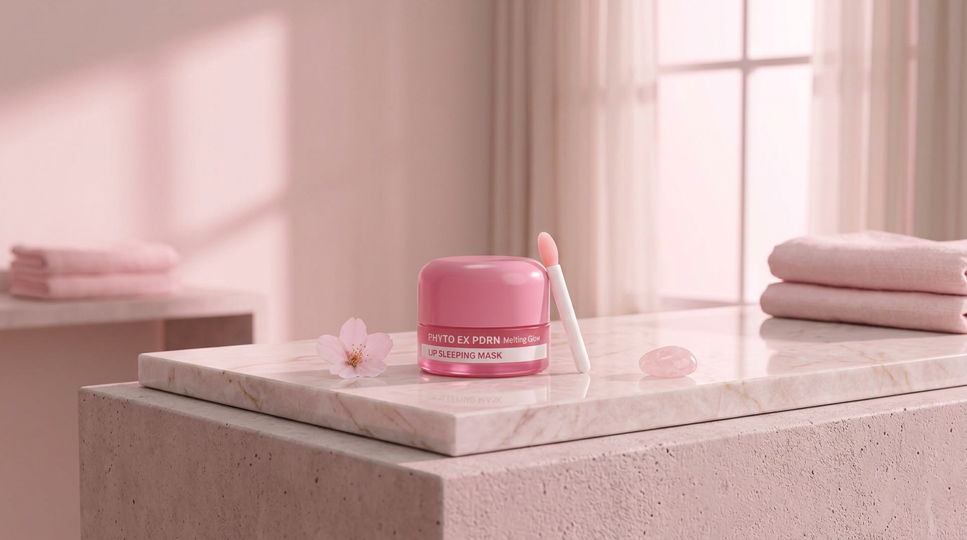 MEDI-PEEL - Phyto Ex PDRN Melting Glow Lip Sleeping Mask - Pečující noční maska na rty - 11 g