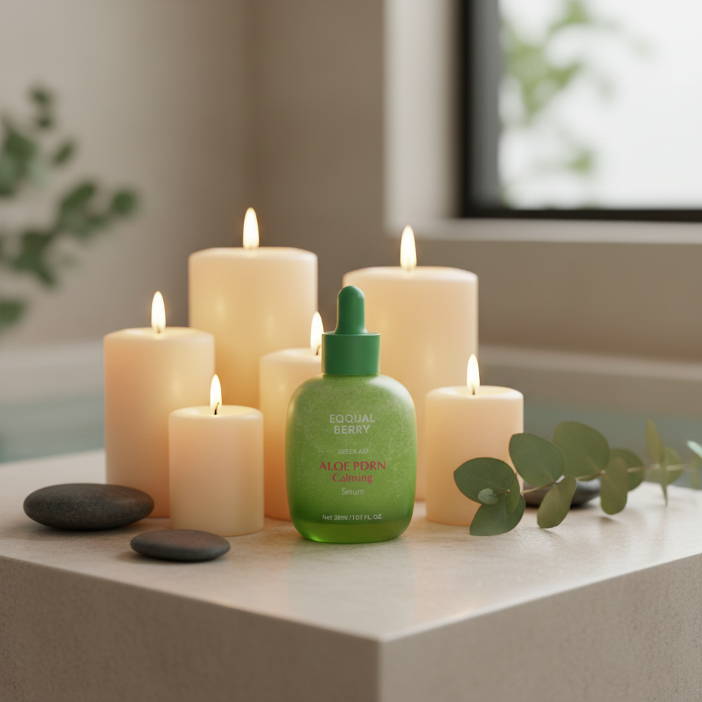 EQQUALBERRY - Aloe PDRN Calming Serum - Zklidňující sérum s aloe a PDRN - 30 ml