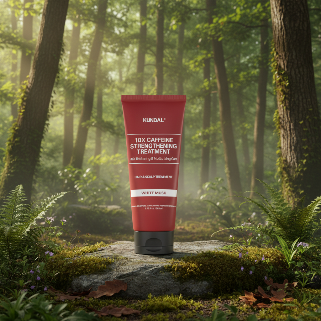 KUNDAL - 10X Caffeine Strengthening Treatment - Posilující vlasová kúra s 10× kofeinem - 200 ml