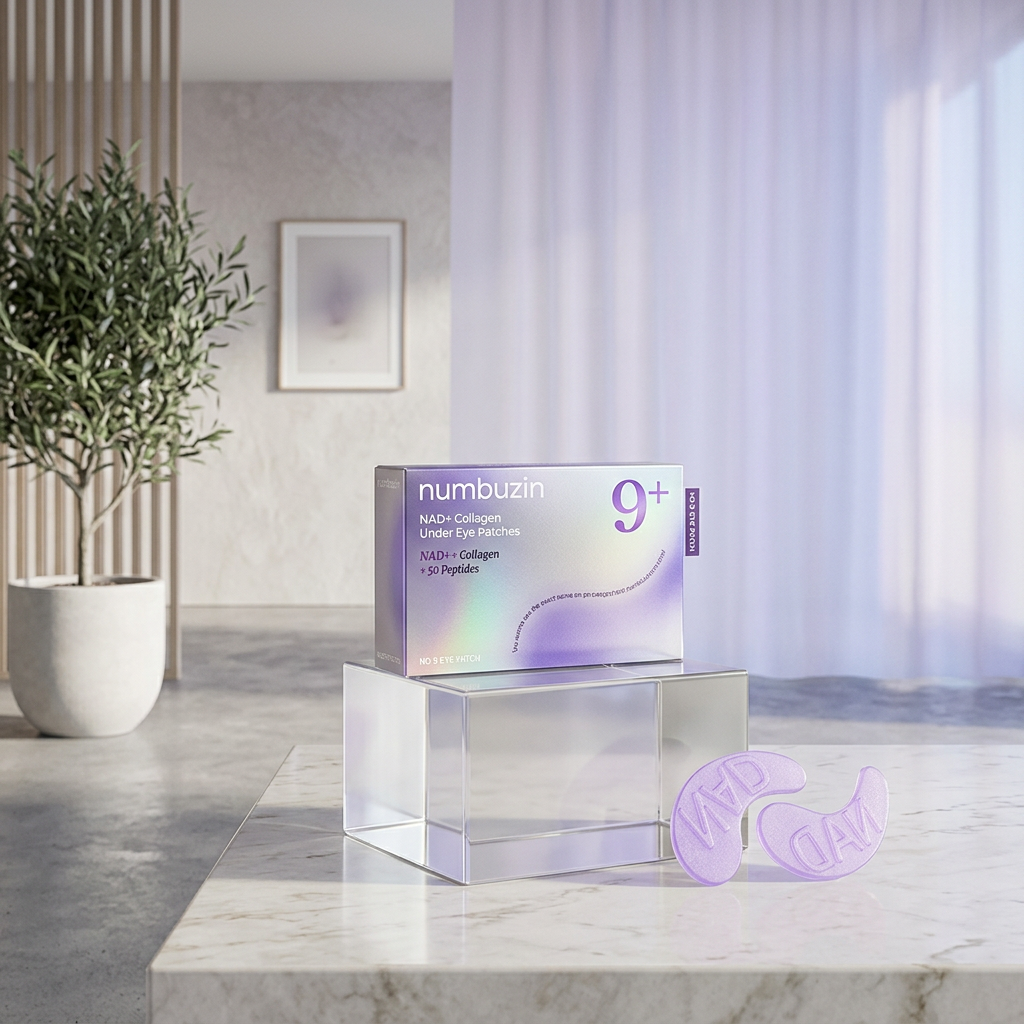 Numbuzin - NAD+ Collagen Under Eye Patches - Kolagenové oční náplasti s NAD+ - 5ks