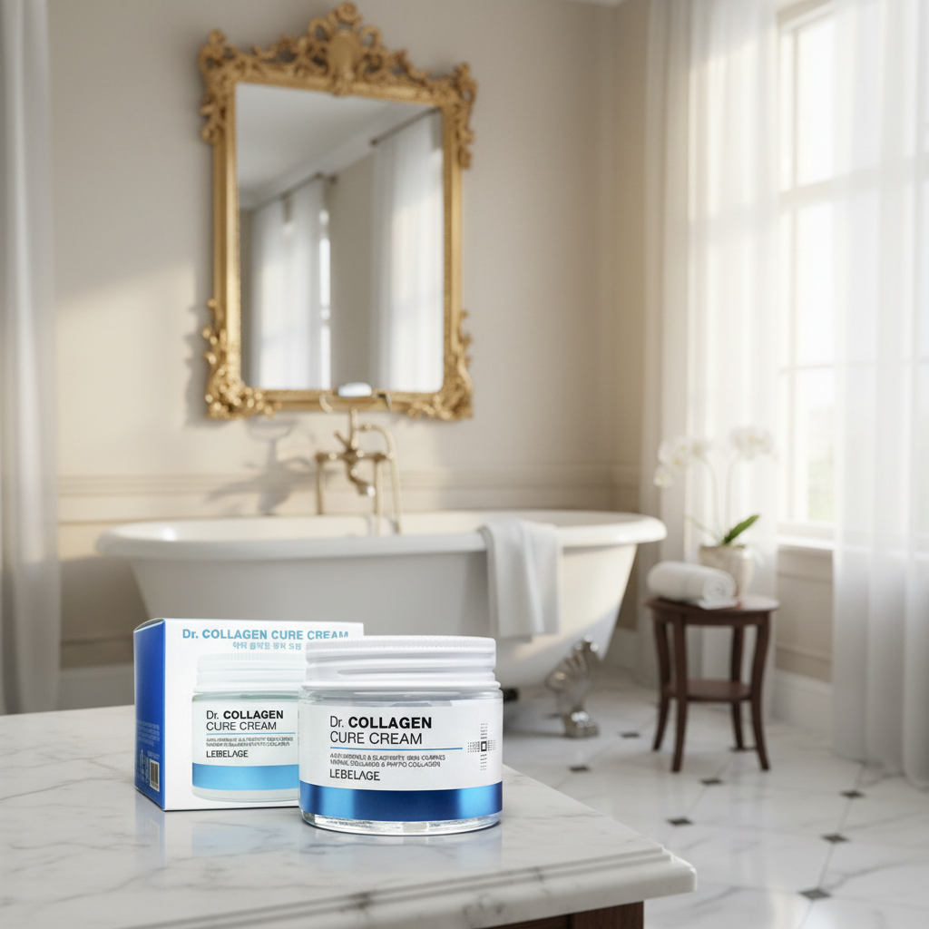 LEBELAGE - Dr. Collagen Cure Cream - Kolagenový pleťový krém - 70 ml