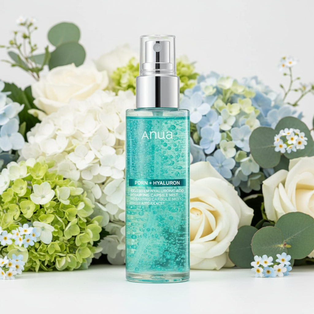 ANUA - PDRN Hyaluronic Acid Hydrating Capsule Mist - Hydratační kapslový sprej s PDRN a kyselinou hyaluronovou - 100 ml