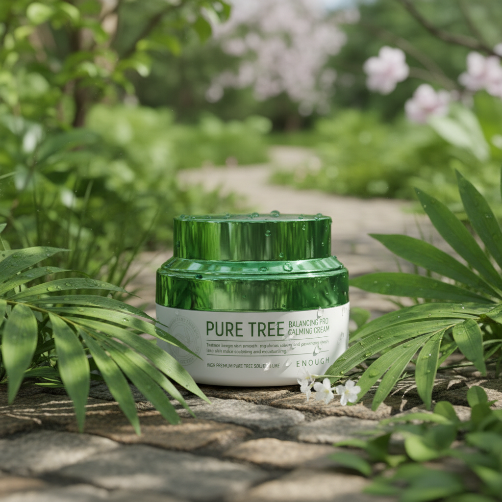 ENOUGH - Pure Tree Balancing Pro Calming Cream - Zklidňující krém s tea tree - 50 ml