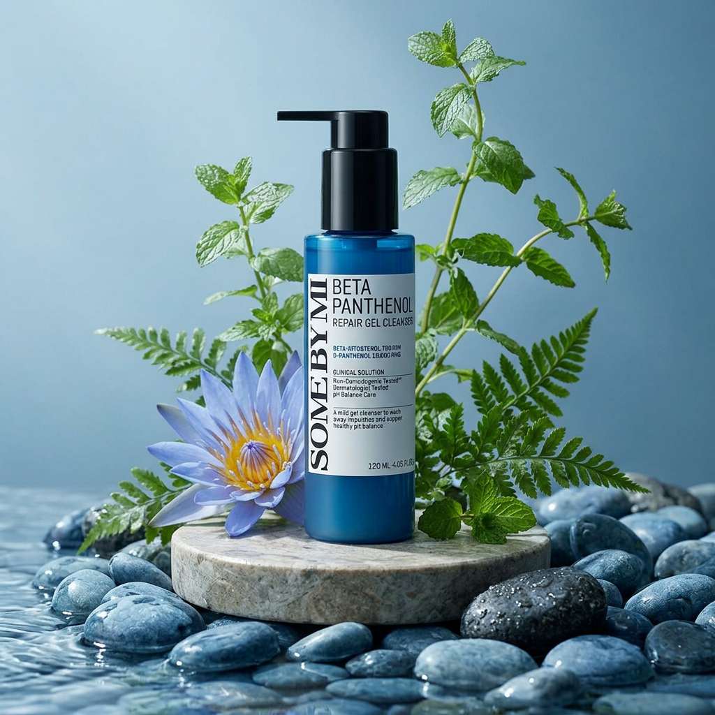 SOME BY MI - Beta Panthenol Repair Gel Cleanser - Cleanser s patentovaným Beta-Panthenolem pro dokonale čistou, hydratovanou a zklidněnou pleť - 120 ml