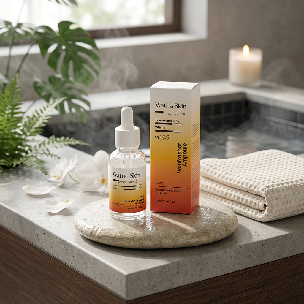 WATI FOR SKIN - Tranexamic Acid Vitamin Volufroshot Ampoule - Rozjasňující pleťová ampule s kyselinou tranexamovou - 30 ml