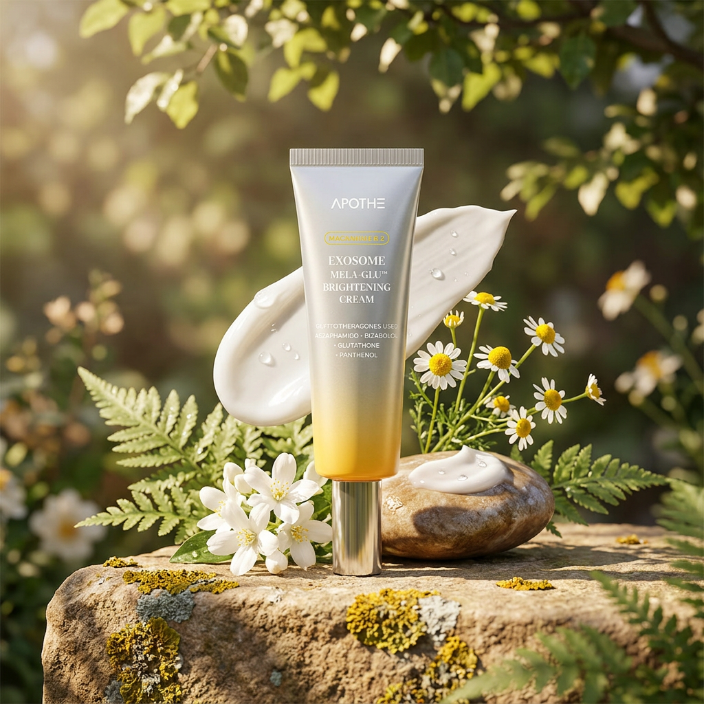 APOTHE - Exosome Mela-Glu Brightening Cream - Exosomový rozjasňující krém - 50 ml