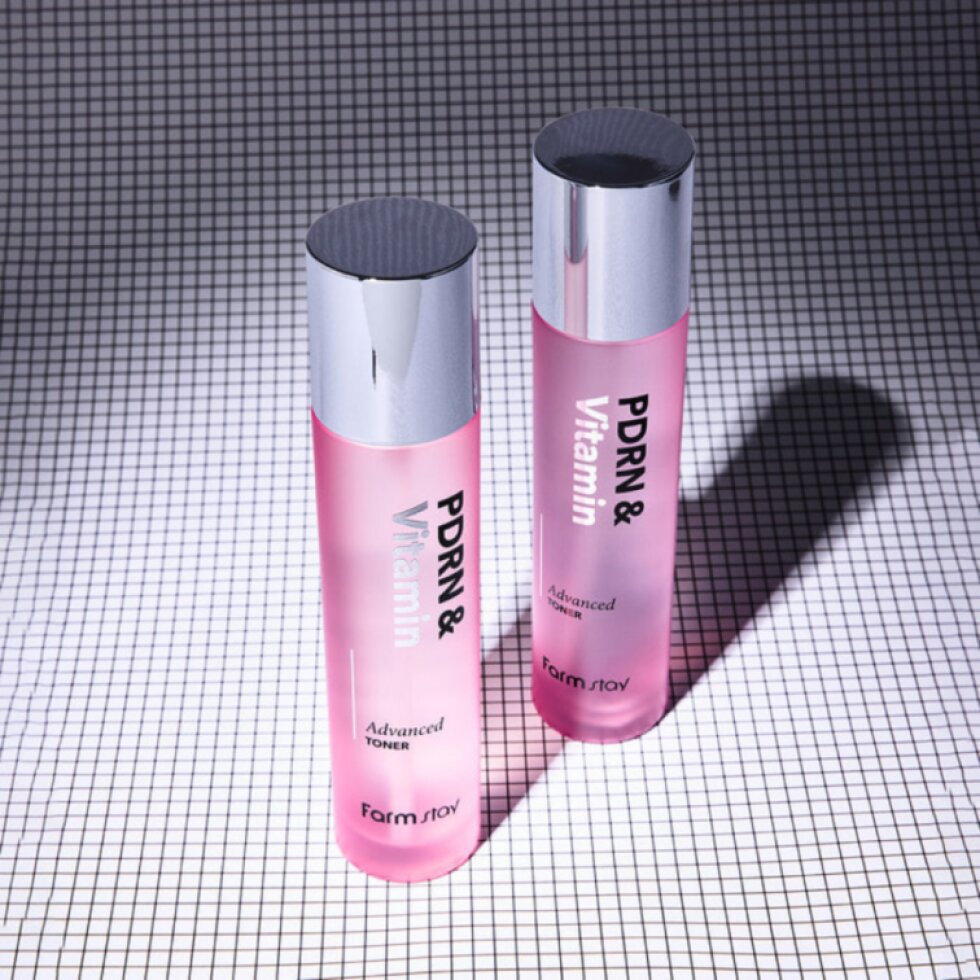 Farm Stay - PDRN & Vitamin Advanced Toner - Hydratační a rozjasňující toner s obsahem rostlinného PDRN a vitaminového komplexu - 120 ml