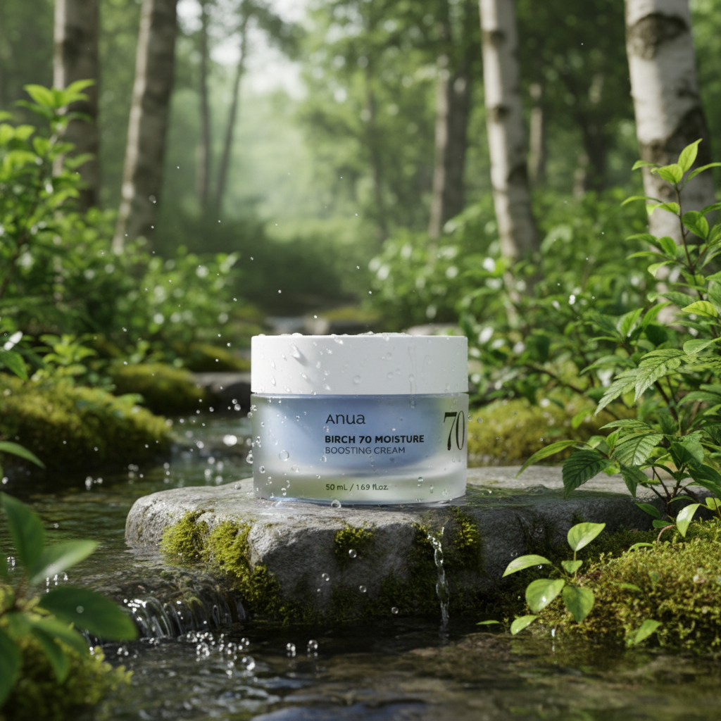 ANUA - Birch 70 Moisture Boosting Cream - Hydratační krém z březové mízy - 50 ml