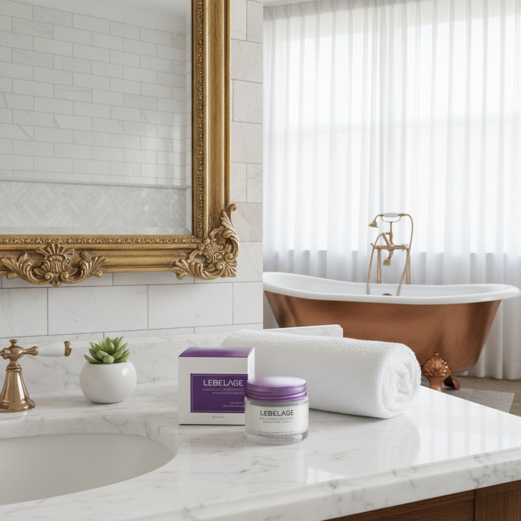 LEBELAGE - Collagen+Green Tea Moisture Cream - Vyživující krém s kolagenem a zeleným čajem - 70 ml