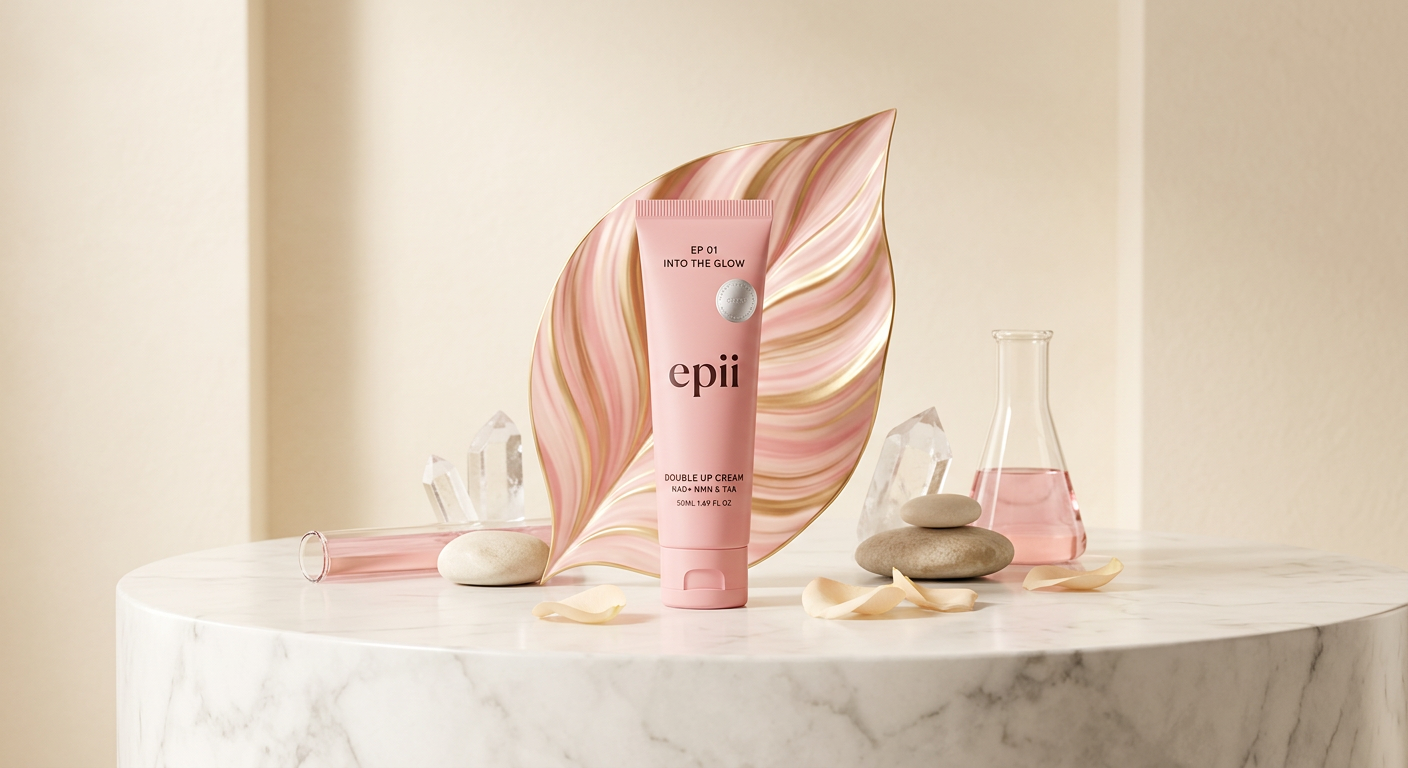 EPII - Double Up Cream NAD+ NMN & TXA - Omlazující a rozjasňující krém s NAD+, NMN a kyselinou tranexamovou - 50 ml