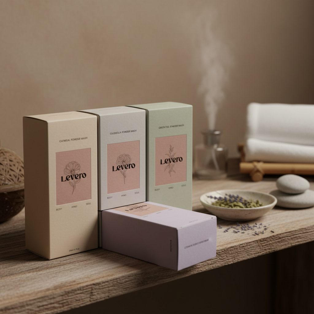 LEVERO - Power Wash Lavender - Levandulový čisticí pudr - 200 g