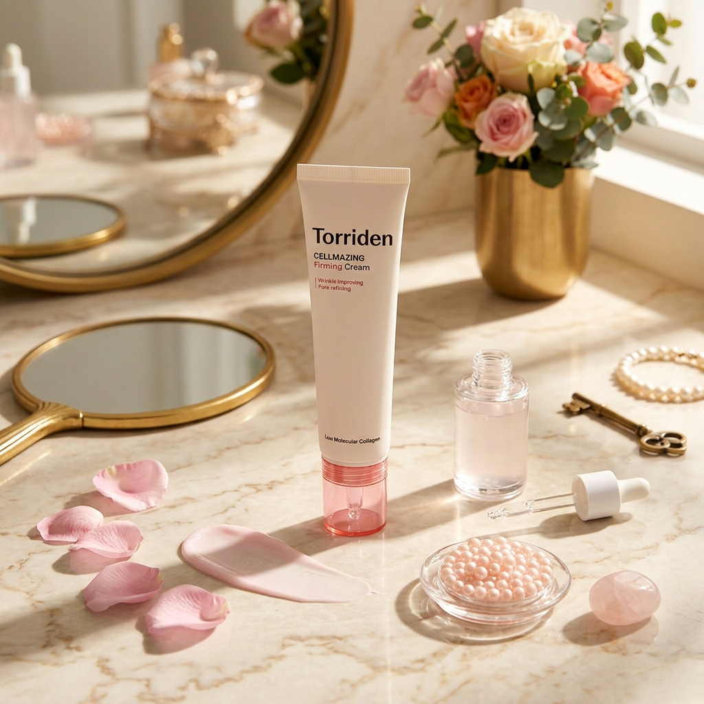 Torriden - CELLMAZING Firming Cream - Zpevňující a liftingový krém s kolagenem - 60 ml