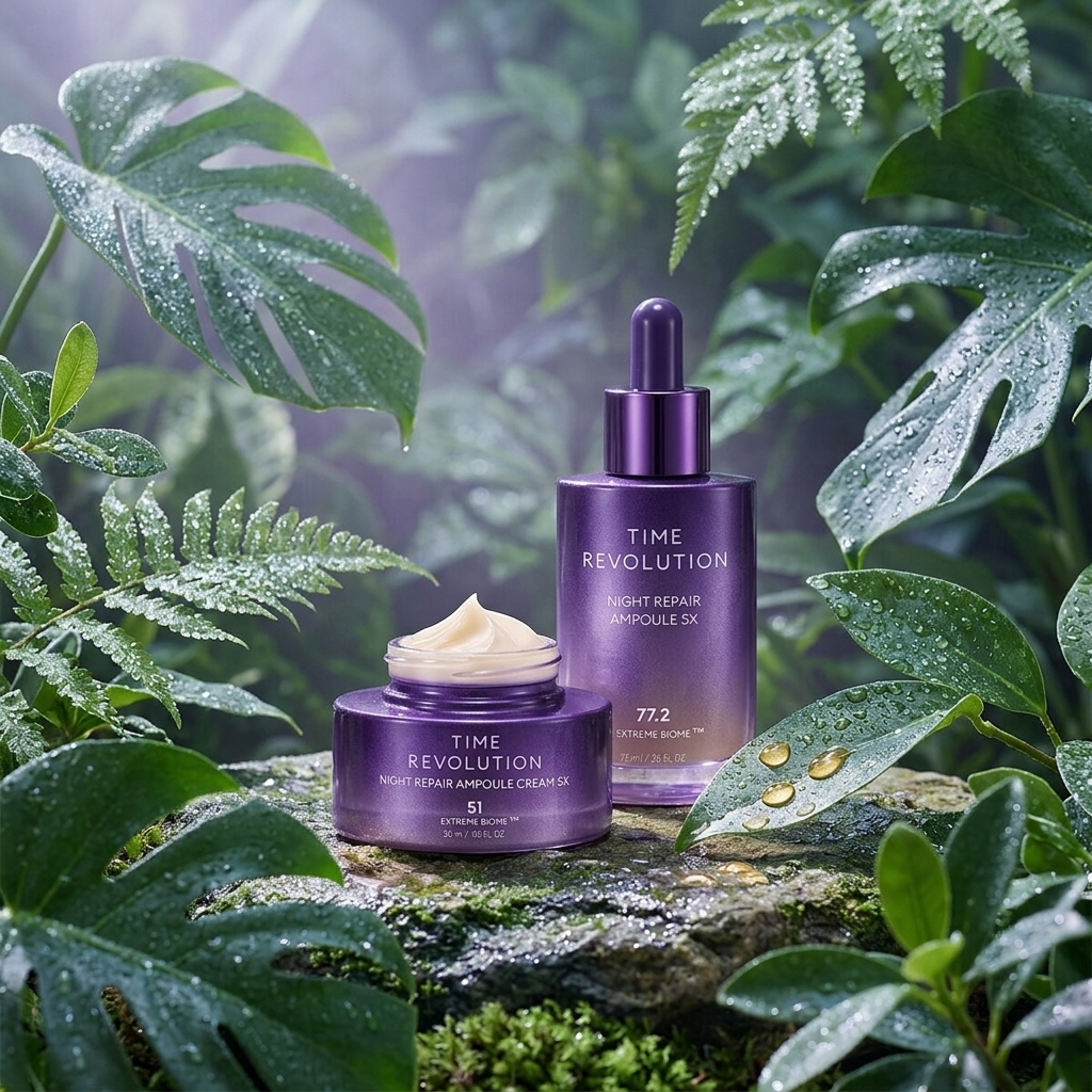 MISSHA - TIME REVOLUTION Night Repair Ampoule 5X - Intenzivní ochrana proti stárnutí pleti 50 ml