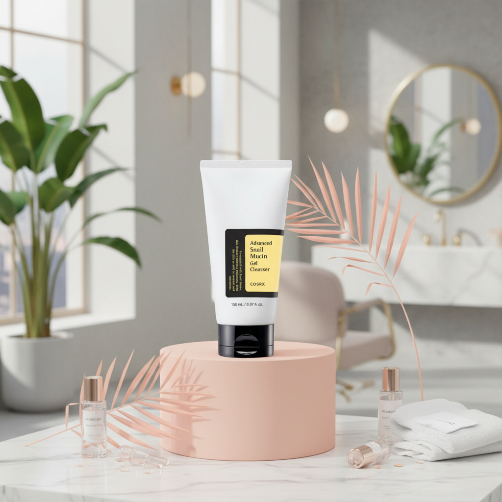 COSRX - Advanced Snail Mucin Power Gel Cleanser - Jemný mycí gel na obličej se šnečím slizem - 150 ml