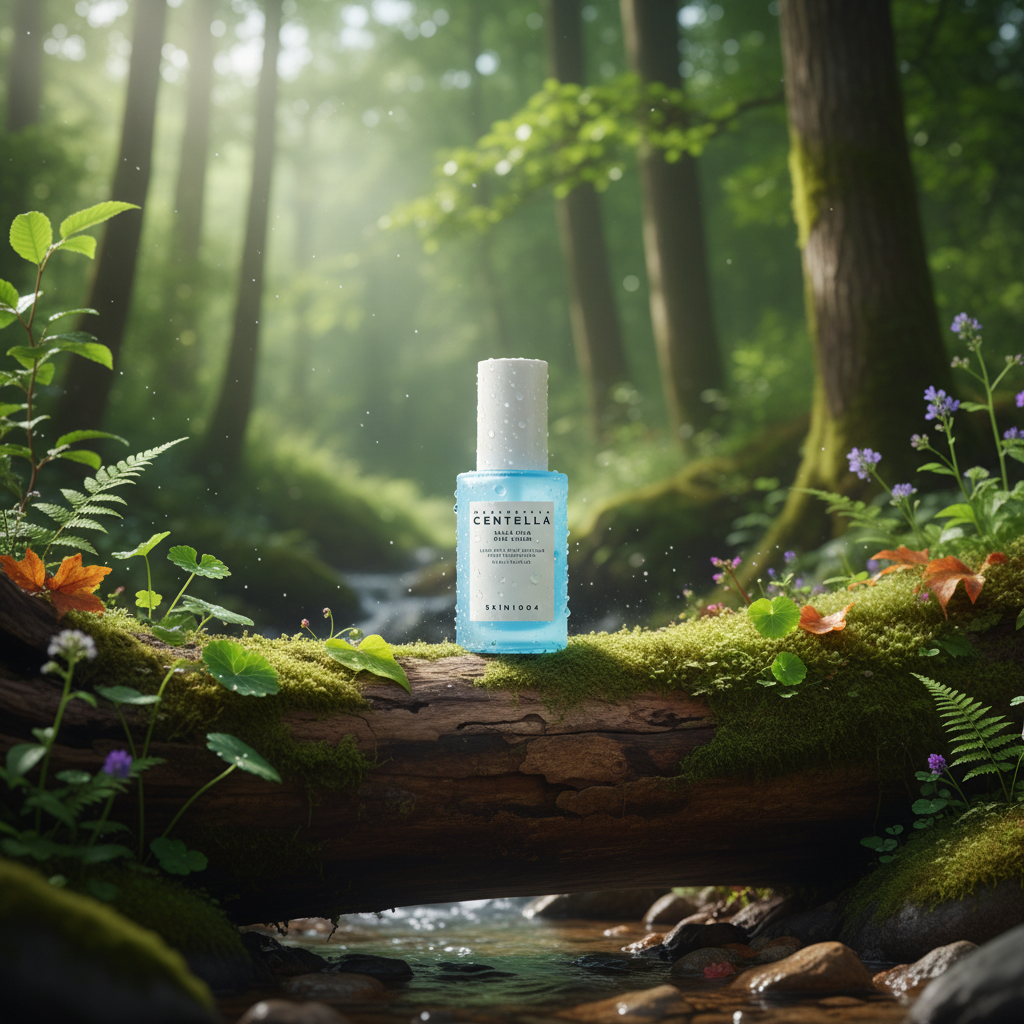 SKIN1004 - Madagascar Centella Hyalu-Cica Blue Serum - Zklidňující a hydratační sérum na pleť - 50 ml