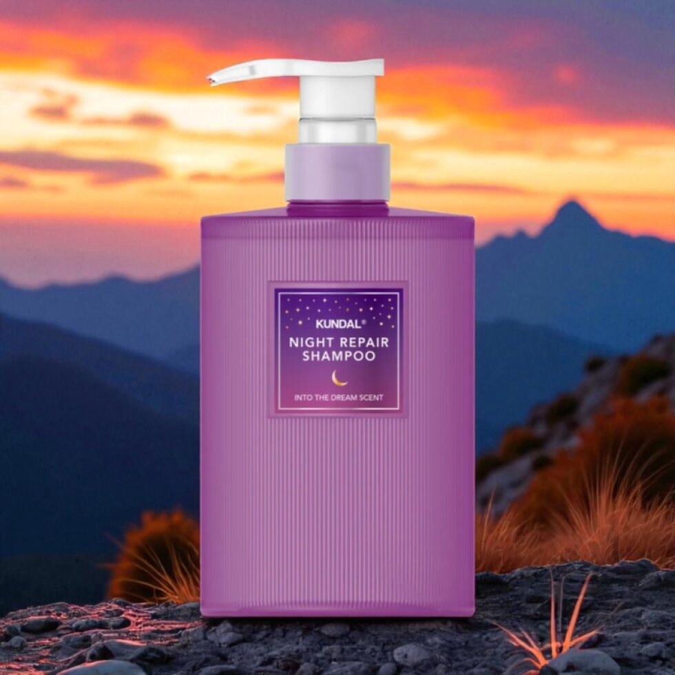 KUNDAL - Night Repair Shampoo INTO THE DREAM - Noční regenerační šampon - 470 ml