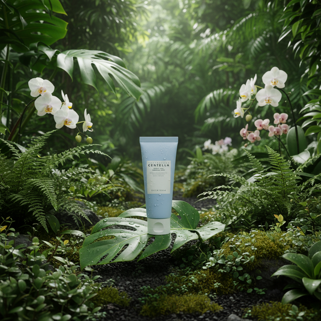 SKIN1004 - Madagascar Centella Hyalu-Cica Sleeping Pack - Noční hydratační maska travel size