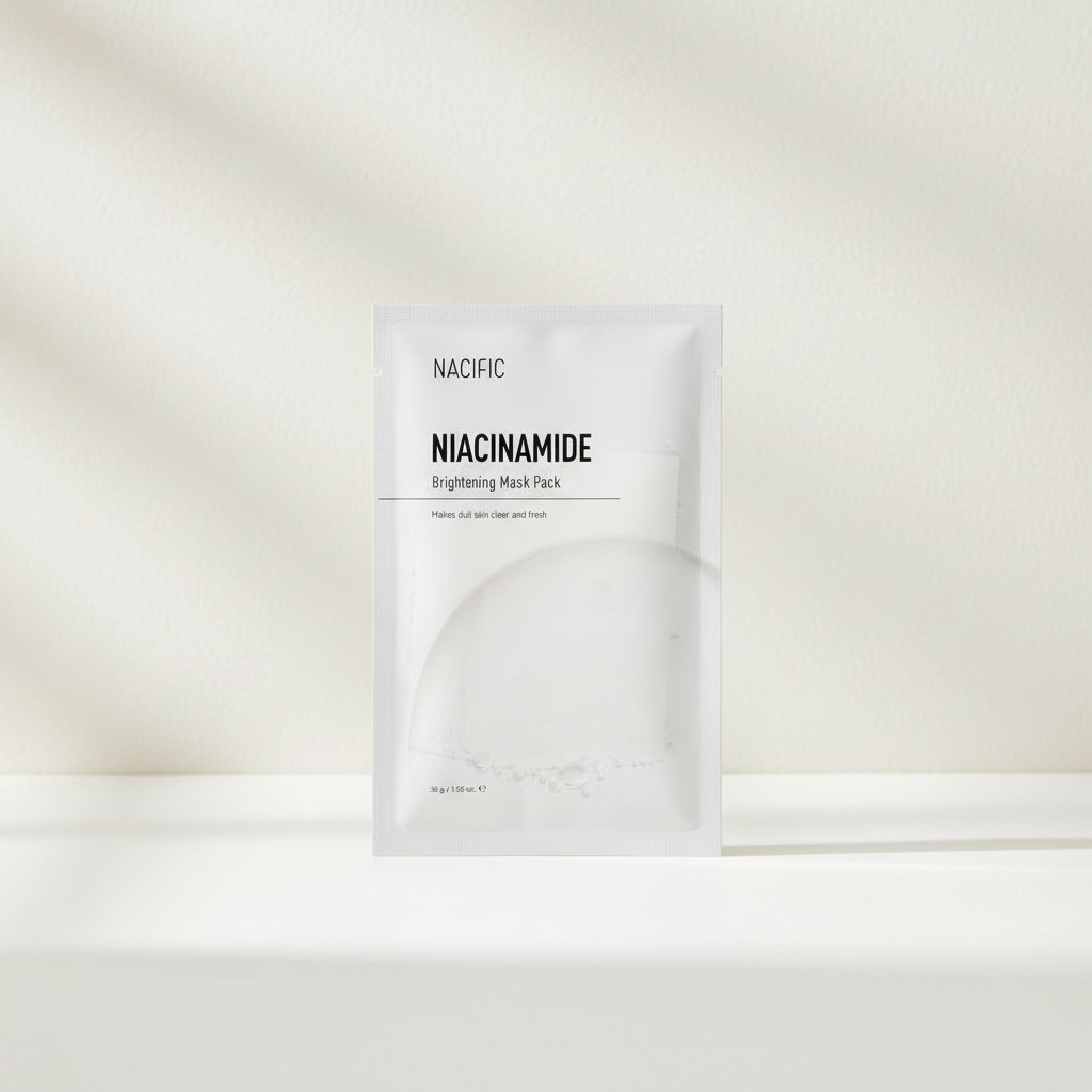 NACIFIC - Niacinamide Brightening Mask Pack - Rozjasňující plátýnková maska s niacinamidem - 30 g