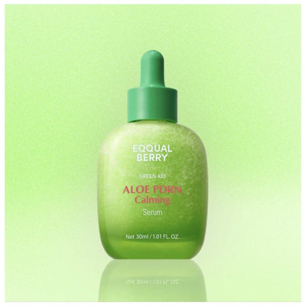 EQQUALBERRY - Aloe PDRN Calming Serum - Zklidňující sérum s aloe a PDRN - 30 ml