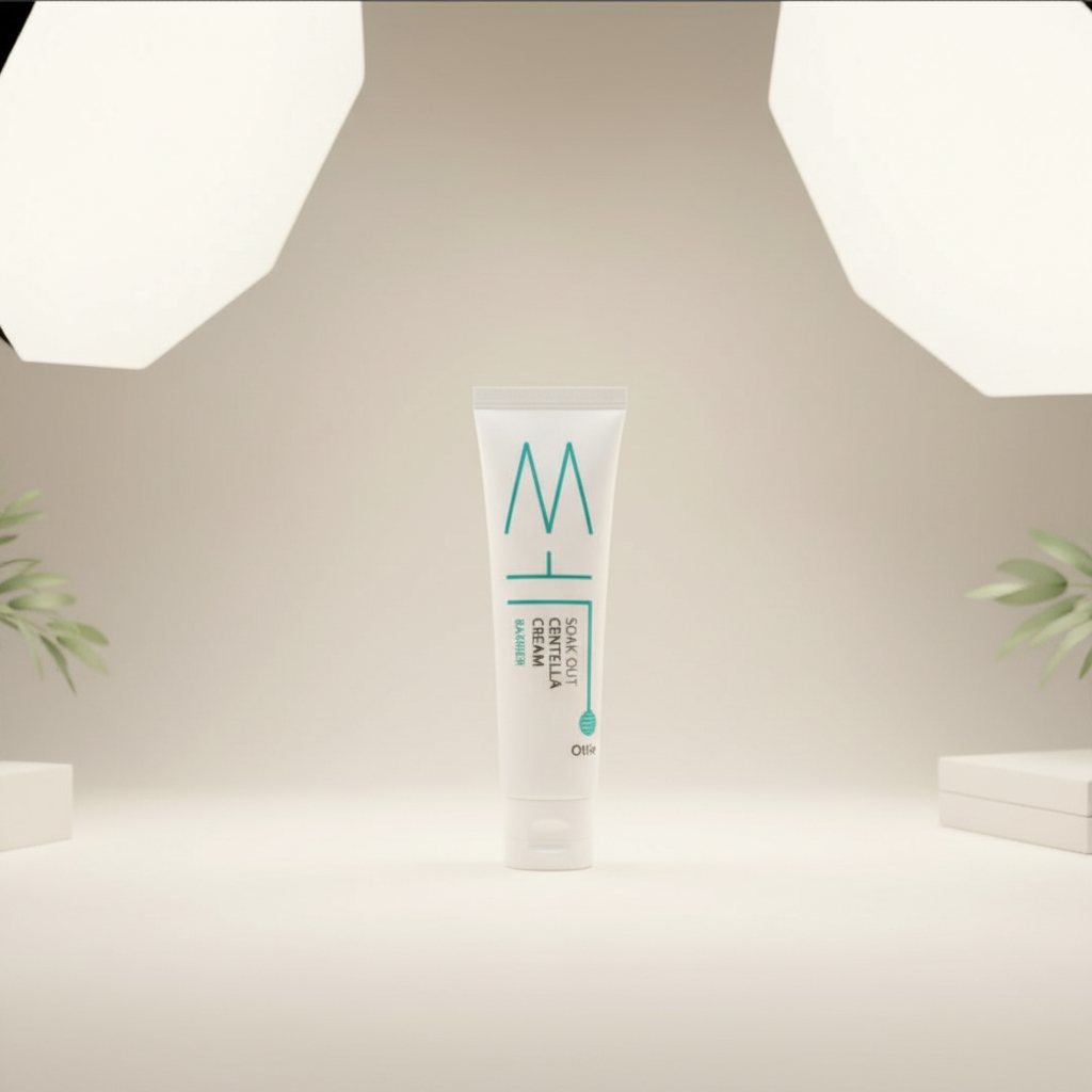 OTTIE - Soak Out Centella Cream - Zklidňující ochranný krém - 15 ml