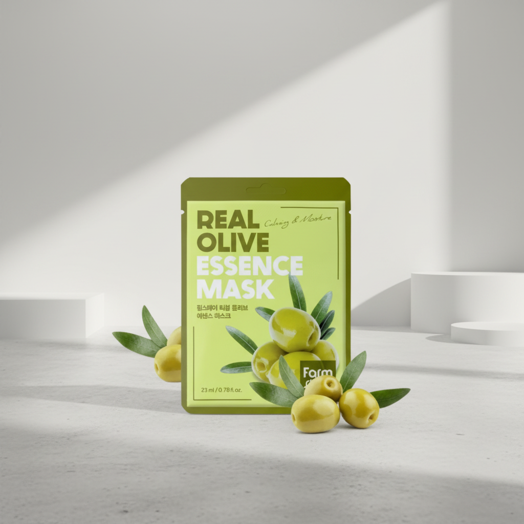 Farm Stay - Real essence mask Olive - Plátýnková maska s olivami