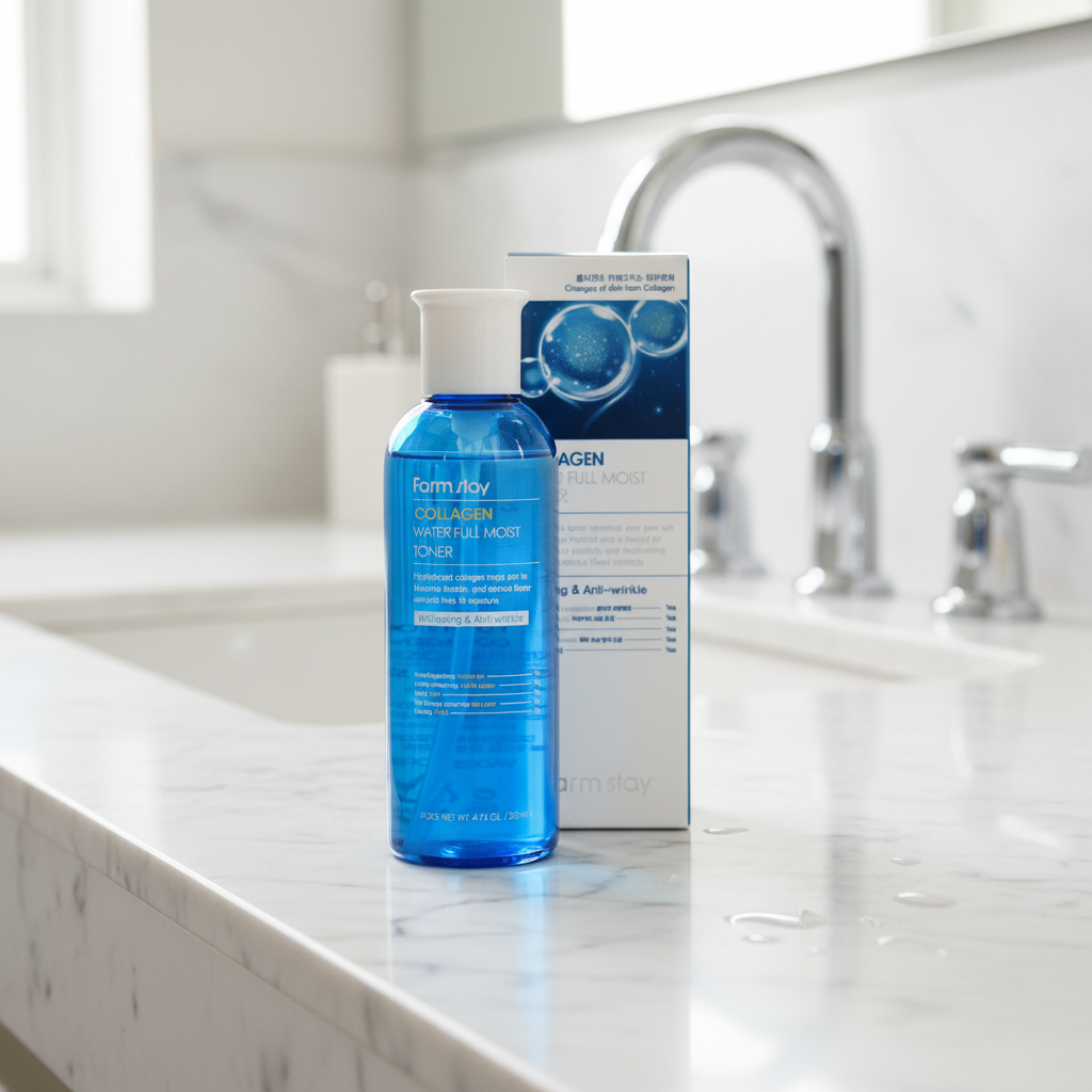 FARM STAY - Collagen toner - Hydratační toner s kolagenem 200ml