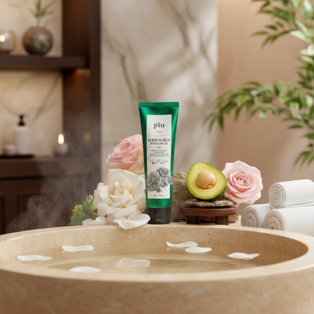 PLU - Body Scrub White Musk - Tělový peeling White Musk - 200 g