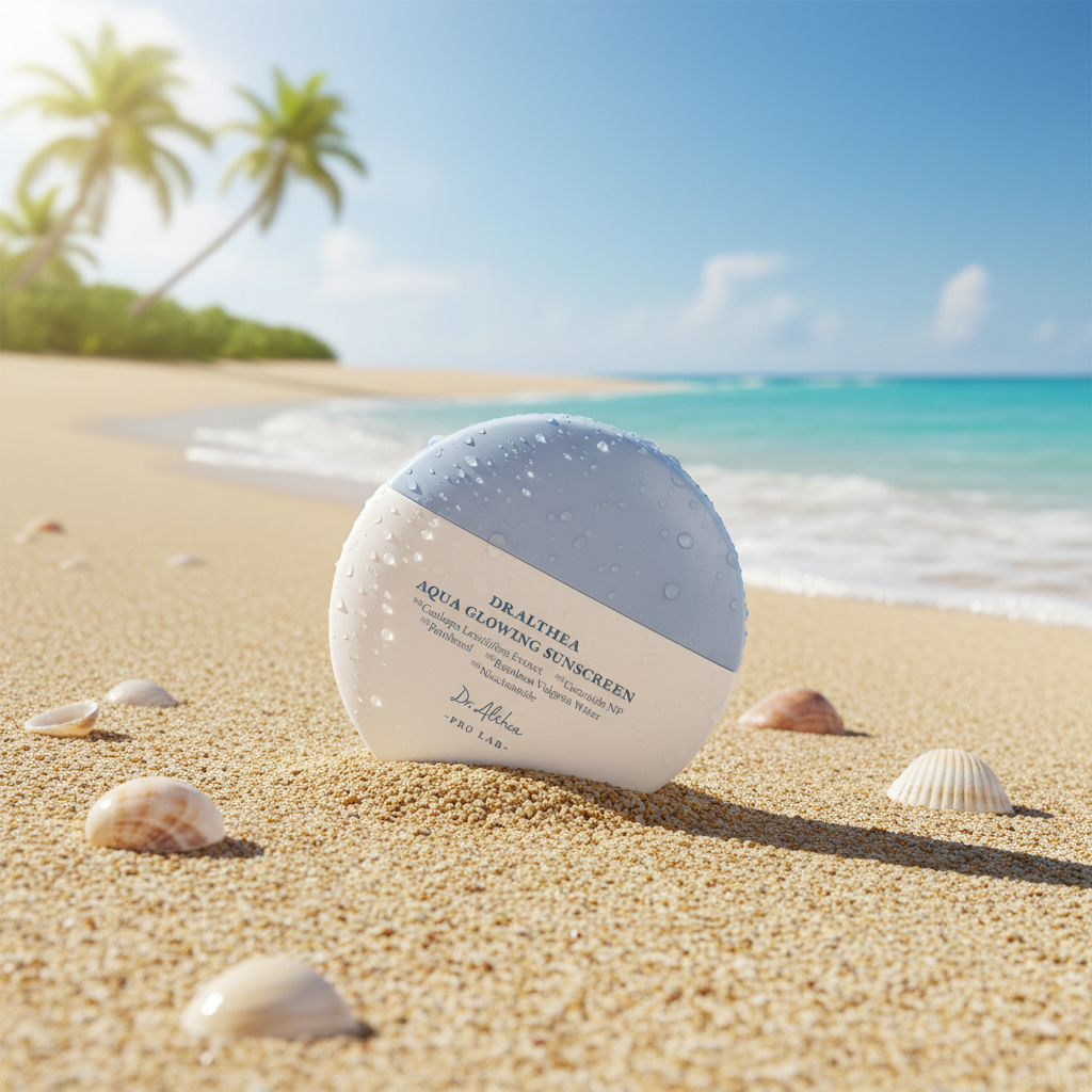 Dr.Althea - Aqua Glowing Sunscreen SPF50+ PA++++ - Rozjasňující, hydratační SPF -45 ml