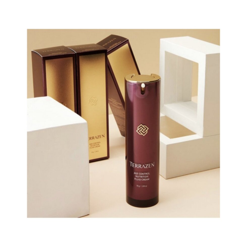 TERRAZEN - Age Control Nutrition Fluid Cream - Lehký denní krém proti stárnutí - 55 g