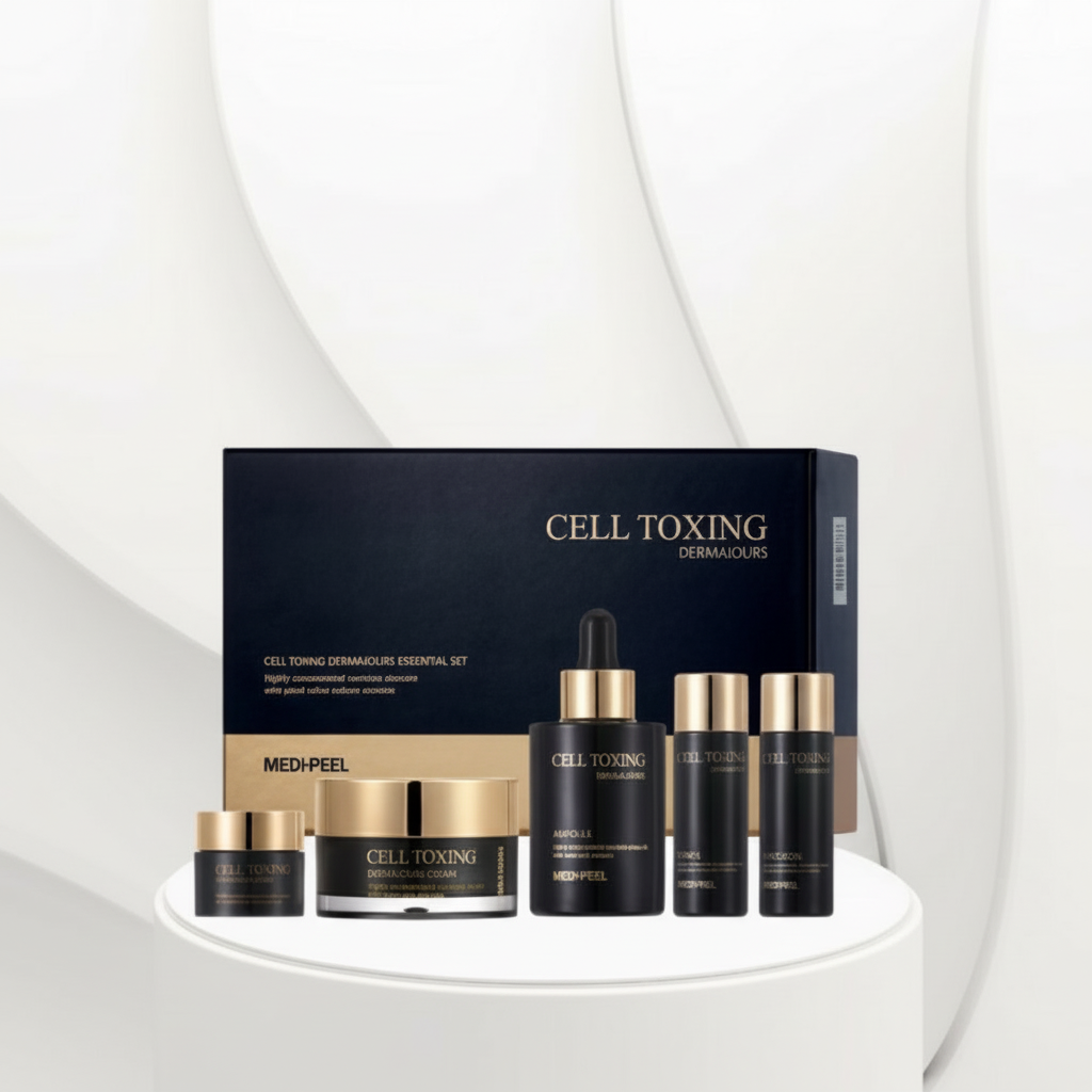 MEDI-PEEL - Cell Toxing Dermajours Essential Set - Set omlazující péče o pleť 5 ks