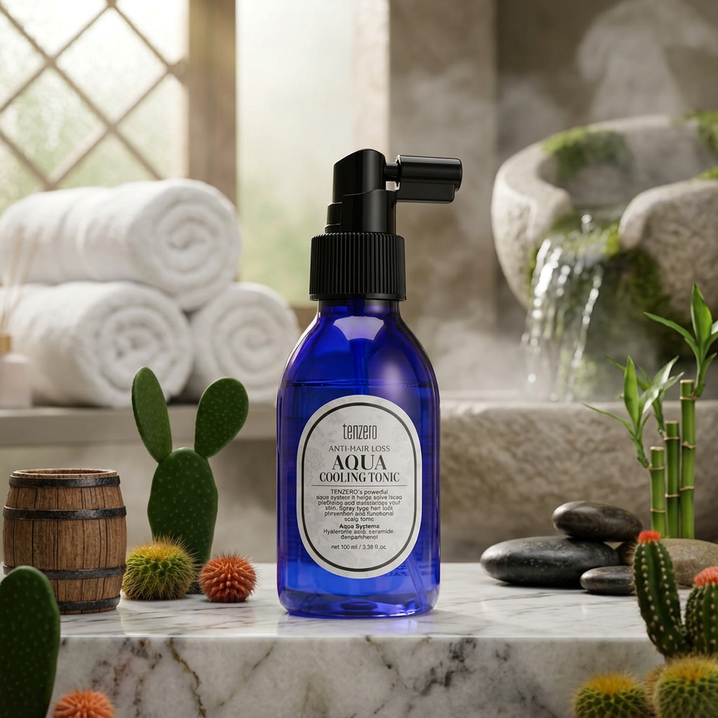 TENZERO - Anti-hair Loss Aqua Cooling Tonic - Osvěžující tonikum na vlasy proti vypadávání s aqua komplexem - 100 ml