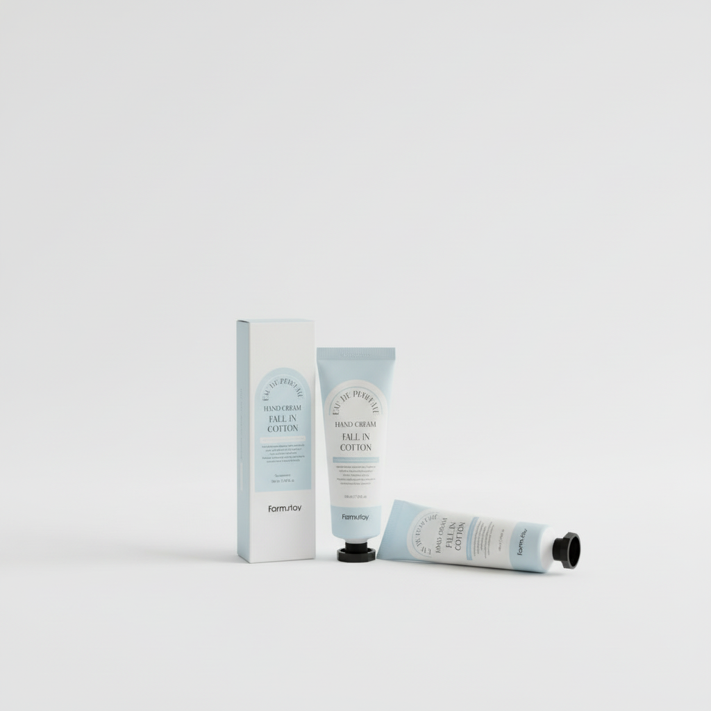 Farm Stay - Eau De Parfume Hand Cream Fall In Cotton - Parfemovaný krém na ruce s vůní bavlny - 100 ml