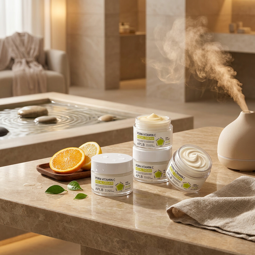 APLB - PDRN Vitamin C Facial Cream - Vysoce pečující krém s PDRN a vitaminem C - 55 ml
