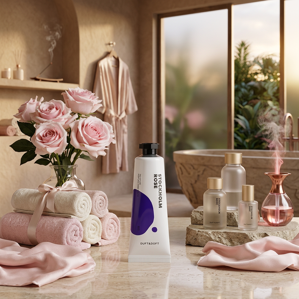 DUFT & DOFT - Signature Perfume Hand Cream Stockholm Rose - Parfémovaný krém na ruce Stockholm Rose - 50 ml